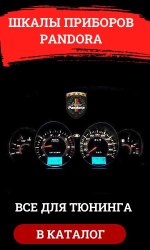 ШКАЛЫ ПРИБОРОВ PANDORA