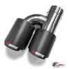 Насадка на глушитель Akrapovic Style h внутренняя (правая, мат, 2х89mm)