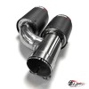 Насадка на глушитель Akrapovic Style h внутренняя (левая, мат, 2х89mm)