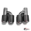 Насадки на глушитель Akrapovic Style h внутренние(комплект, мат, 2х89mm)