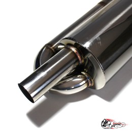 Глушитель прямоточный HKS Twin Loop, 51мм