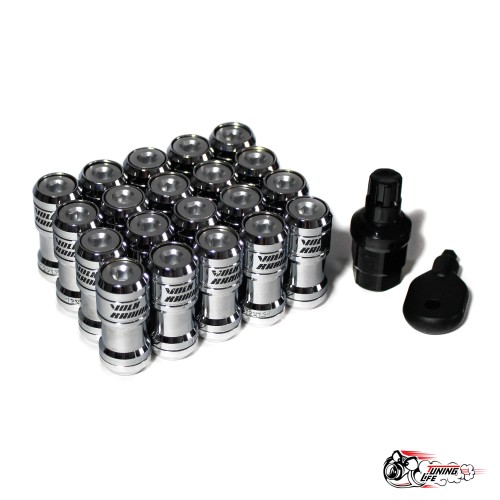 Гайки колесные Volk Racing Formula Nut серебро (М12х1.25)
