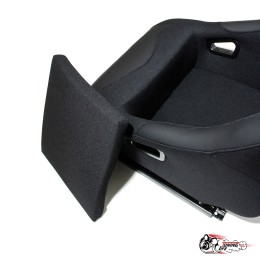 Спортивное сиденье (ковш) черный, бюджетный