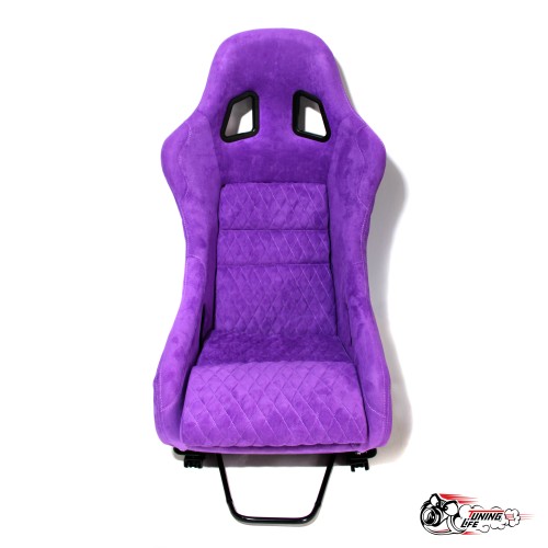 Спортивное сиденье (ковш) Recaro, фиолетовый (замша)