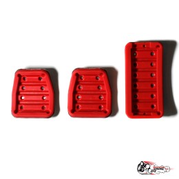 Накладки педалей Лада Веста красные Sal-Man