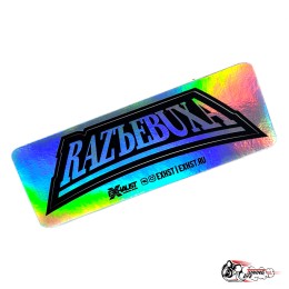 Стикер (голографический) Razъebuxa