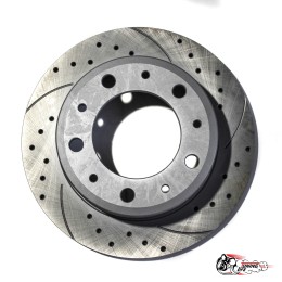 Задние дисковые тормоза "Заводской Тюнинг" для автомобилей ВАЗ 2121-23 с/без АБС, перфорация