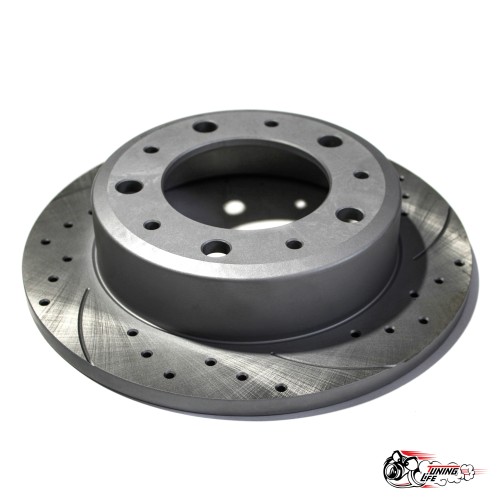 Задние дисковые тормоза "Заводской Тюнинг" для автомобилей ВАЗ 2121-23 с/без АБС, перфорация