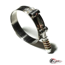 Хомут T-bolt с пружиной (64-72мм)