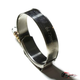 Хомут T-bolt с пружиной (64-72мм)