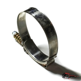 Хомут T-bolt с пружиной (76-84мм)