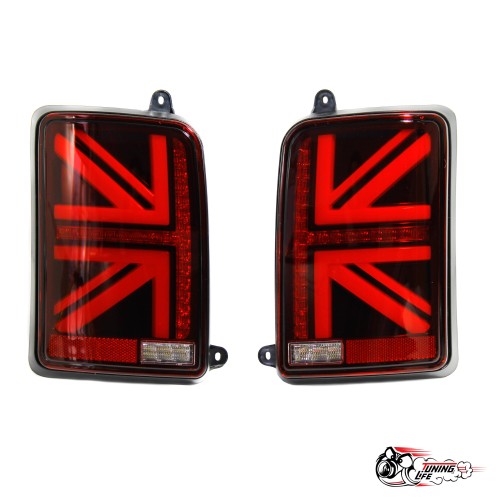 Фонари задние светодиодные НИВА в стиле MINI красные (оригинал)