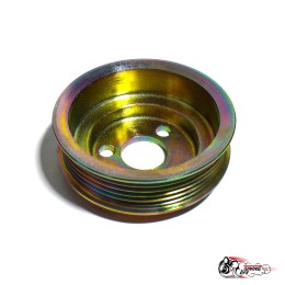 Шкив водяного насоса Шевроле НИВА 1.7 металлический уменьшенный 90мм