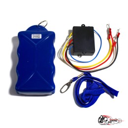 Пульт дистанционного управления для лебедки 12V (влагозащитный корпус, силиконовый чехол)