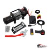Лебедка электрическая 12V Electric Winch 6000 LBS / 2722 кг со стальным тросом 