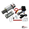 Лебедка электрическая 12V Electric Winch 9500 LBS / 4310 кг со стальным тросом