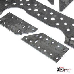 Усилители передних лонжеронов НИВА L - 3мм (комплект)