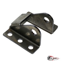 Перенос задних амортизаторов Нива под кронштейны нового образца (лифт +50)