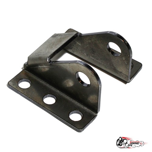 Перенос задних амортизаторов Нива под кронштейны нового образца (лифт +50)