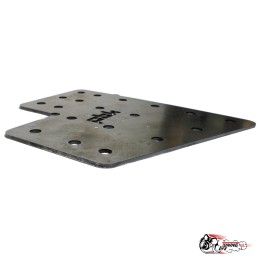 Перенос задних амортизаторов Нива под кронштейны нового образца (лифт +50)