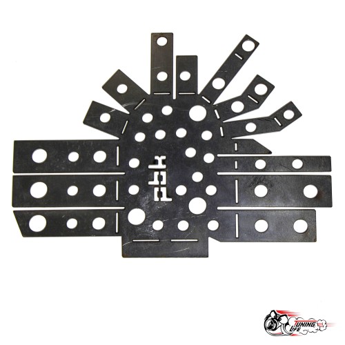 Усилитель крепления рулевого редуктора НИВА 3мм