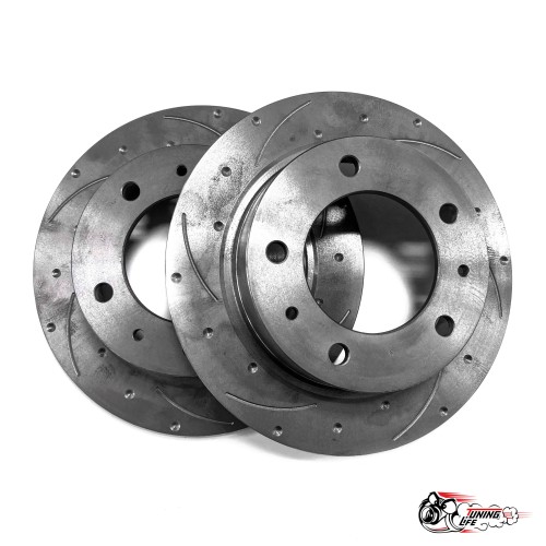 Диски тормозные АТС-SPORT Нива 21214, Урбан перфорация, канавки