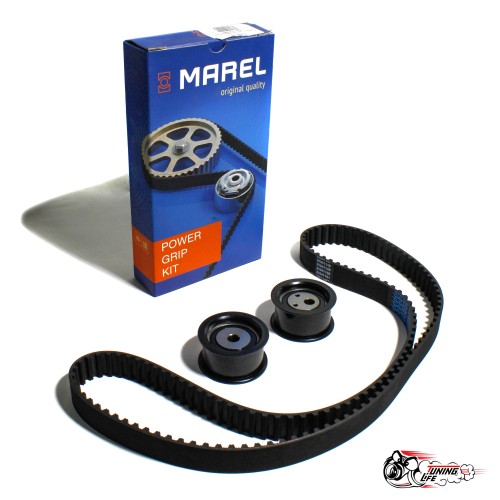 Ремень ГРМ "MAREL" с роликами ВАЗ 2112 16V (стандарт)