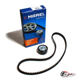 Ремень ГРМ "MAREL" с роликом ЛАДА Гранта (стандарт)