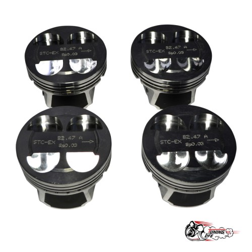 Поршни СТК  ЭКСПОРТ 82.5 группа B "безвтыковые" ЛАДА Приора