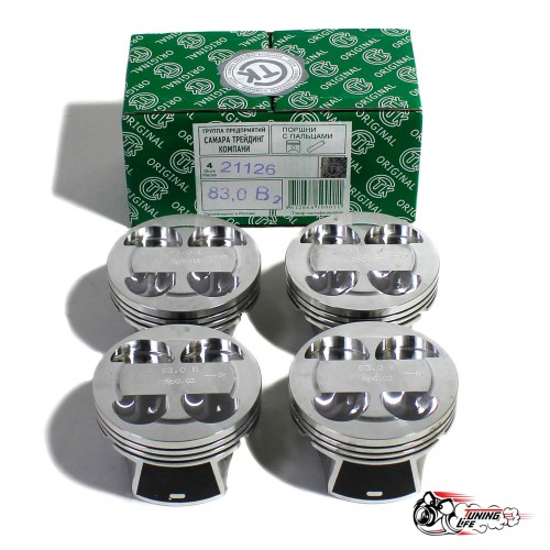 Поршни СТК 83.0 "безвтыковые" ЛАДА Приора