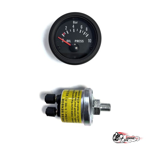Датчик AUTO GAUGE давления масла 52мм