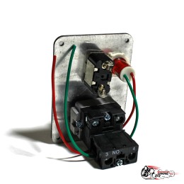 Панель зажигания вертикальная универсальная 1 тумблер