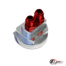 Проставка для установки масляного радиатора с выносом фильтра