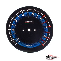 Шкала+кольца ВАЗ 2107 Sport Blue Pandora