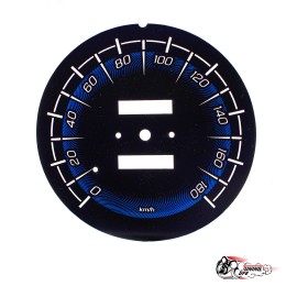 Шкала+кольца ВАЗ 2107 Sport Blue Pandora