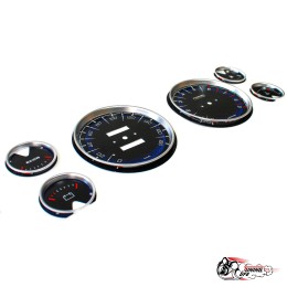 Шкала+кольца ВАЗ 2107 Sport Blue Pandora