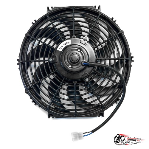 Вентилятор электрический 12 дюймов 120W (сабли)