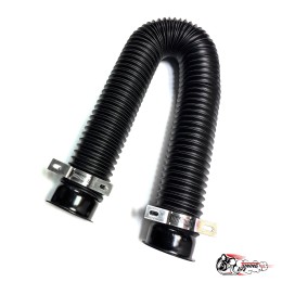 Холодный впуск гофрированный (чёрный)