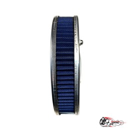 Фильтр воздушный карбюраторный, круглый(синий)