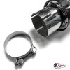 Насадка на глушитель Akrapovic Style кованый карбон (глянец, 63-89mm)