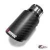 Насадка на глушитель Akrapovic Style карбон (мат, 63-89mm)
