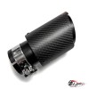 Насадка на глушитель Akrapovic Style карбон (мат, 63-89mm)