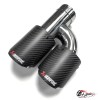 Насадка на глушитель Akrapovic Style h (правая, мат, 2х89mm)
