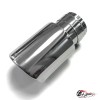 Насадка на глушитель в стиле "AKRAPOVIC" со скосом (Выход 89mm)