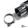 Насадка на глушитель в стиле "AKRAPOVIC" со скосом (Выход 89mm)