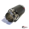 Насадка на глушитель Akrapovic Style V1 карбон (мат, 89mm)