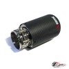 Насадка на глушитель Akrapovic Style V1 карбон (мат, 89mm)