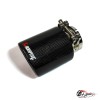 Насадка на глушитель Akrapovic Style V1 карбон (глянец, 89mm)