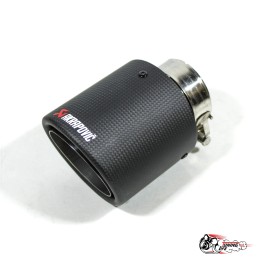 Насадка на глушитель Akrapovic Style V1 карбон (мат, 102mm)