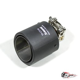Насадка на глушитель Akrapovic Style V1 карбон (мат, 102mm)